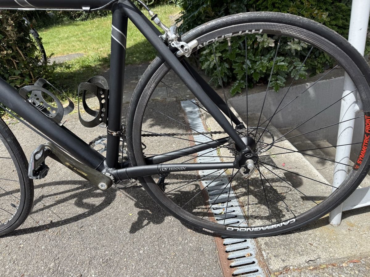 Campagnolo Velos:  Rennvelo Roy Hinnen Felge Carbon Campagnolo 28 Zoll 20 Gang – Gebraucht aus Ostermundigen von Dino_87 9