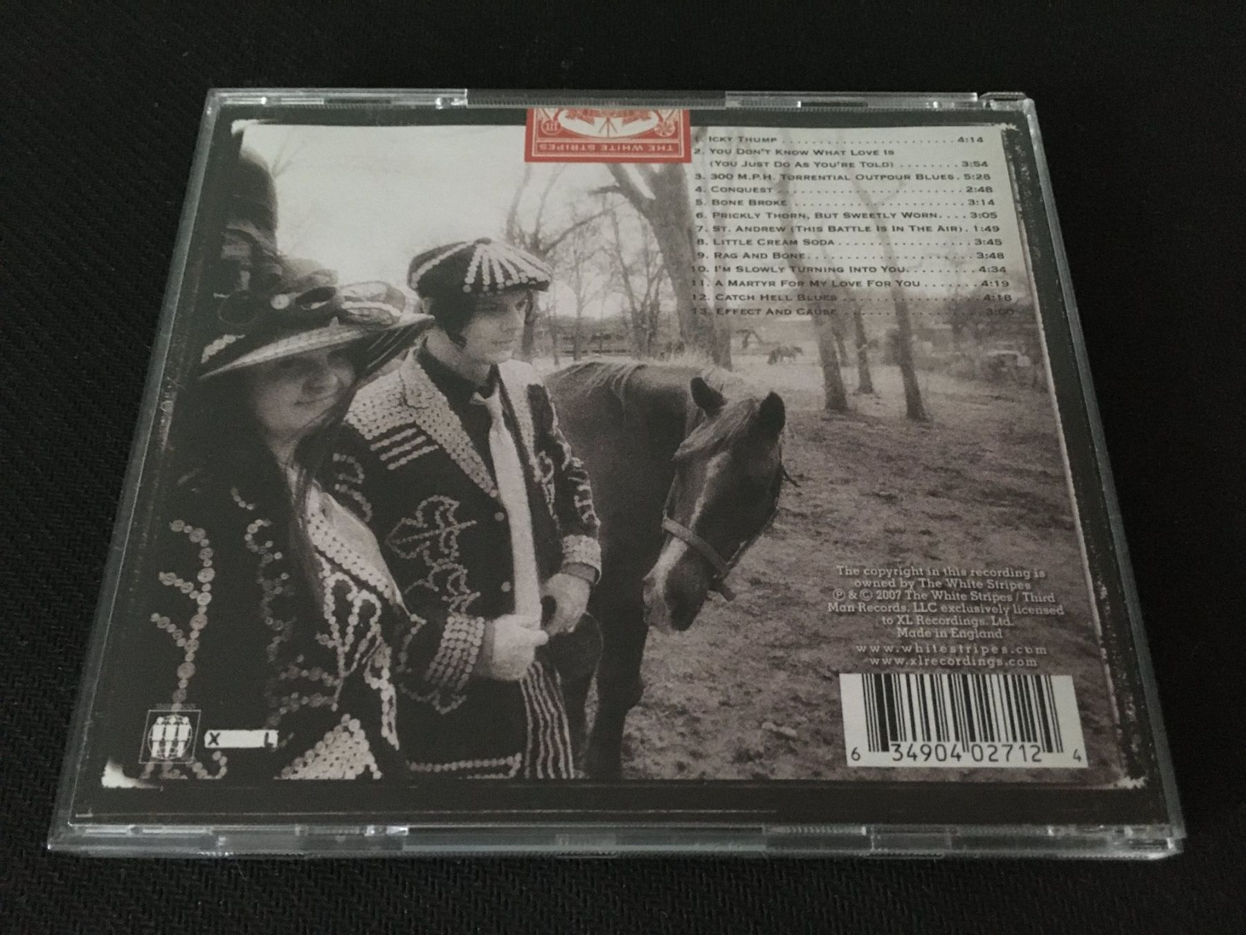 CD: The white stripes - Icky Thump -CD- – Usato da St.Gallen venduto da MedienJoe 2