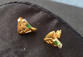 Goldohrringe 14 Karat