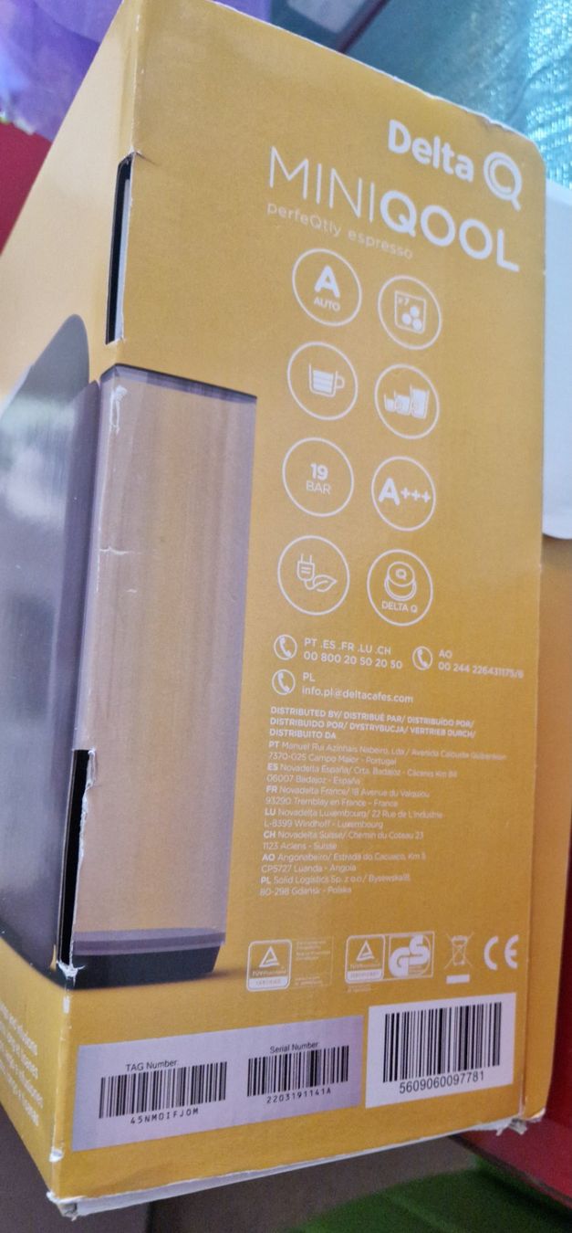 Kaffeemaschinen & Espressomaschinen: Delta Q Mini Qool Kapselmaschine - Neu im Originalk... – Neu und originalverpackt aus Zürich von Sissi-Minouche 3