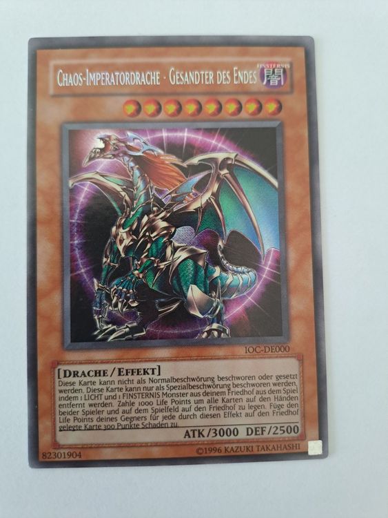 Yu-Gi-Oh! Karte "Gesandter Des Chaos" - Rare Reprint Deutsch Aus Toon Chaos - Mit Fieldcenter Inklusive