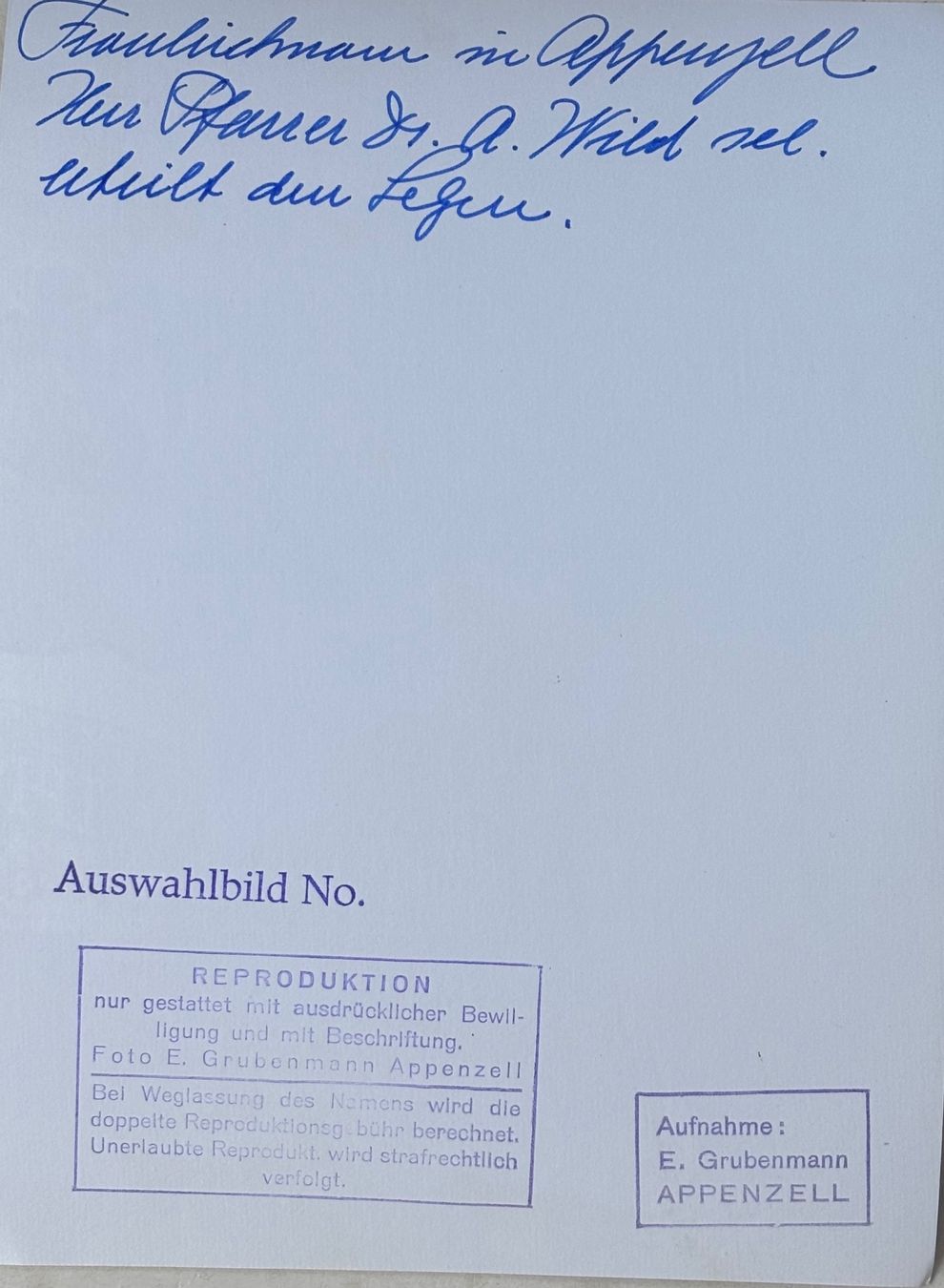 Cartoline postali: Foto E. Grubenmann, Appenzell, Fronleichnam – Usato da Frauenfeld venduto da Merk52 1