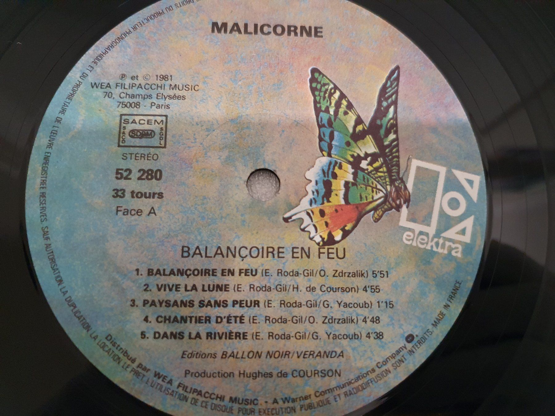 Dischi in vinile: Malicorne – Balançoire En Feu – Usato da Uster venduto da Vinyl-Leidenschaft 5