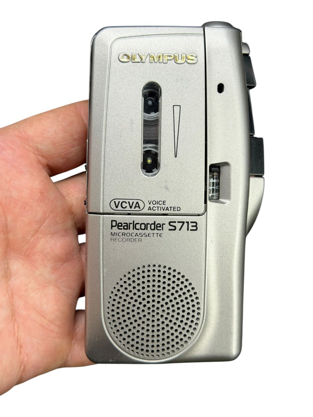 Olympus Registratori: Magnétophone à microcassettes Olympus Pearlcorder S713 – Usato da Morges venduto da Auct 1
