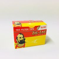 10x Zig-zag 165 filtri slim in stick