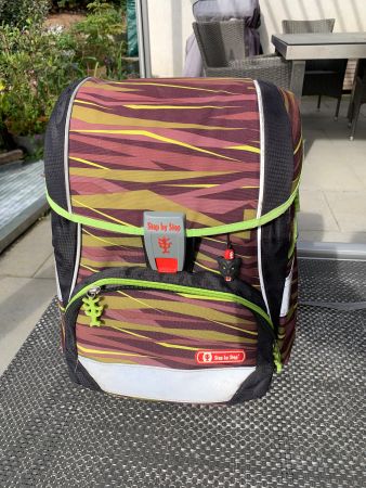 Schulranzen Step by Step bunt gebraucht guter Zustand