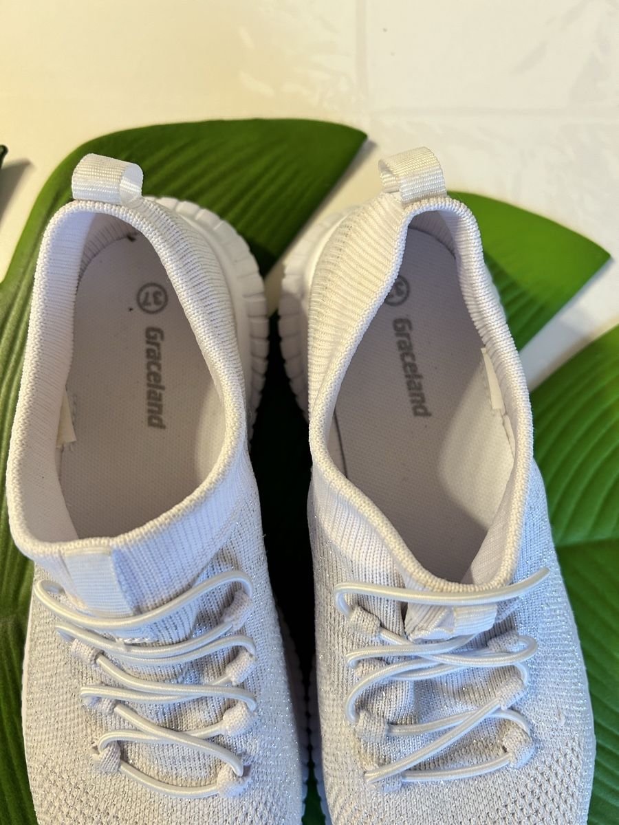 Graceland Scarpe da donna: Baskets Femme Graceland blanches pointure 37 – Nuovo e nell'imballaggio originale da Monthey venduto da meganoe 2