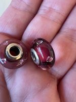 Pandora - Charm Muranoglas mit rosa Herzen nur noch 1 verfüg