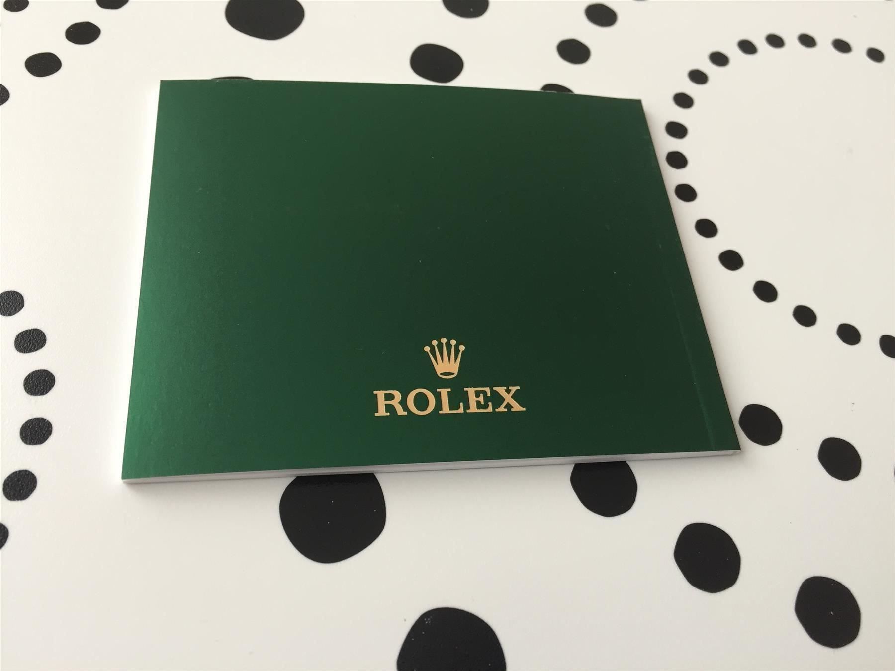Documenti: ROLEX WORLDWIDE SERVICE GUARANTEE MANUAL – Nuovo (secondo la descrizione) da Epalinges venduto da dream-watch 2