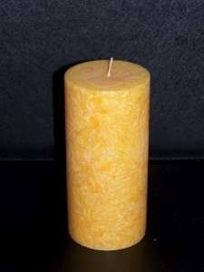 Candele: Stearin-Stumpenkerze - gelb – Nuovo e nell'imballaggio originale da Mauren venduto da Yeelen