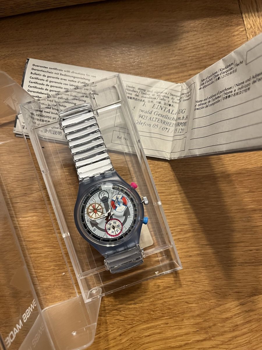 Swatch Uhren: Swatch Chrono SCN 111 Neu! – Neu und originalverpackt aus St. Gallen von katercarlos 1