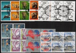 2017/I   Schweiz   Vierblock   Ersttag   Postpreis CHF 48.80