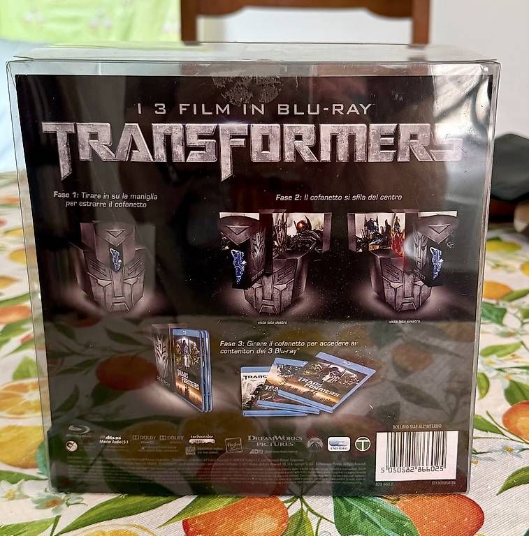 Tutti i DVDs: Cofanetto Trasformers 3 Blu-Ray – Nuovo e nell'imballaggio originale da Biasca venduto da dan_96w9 1