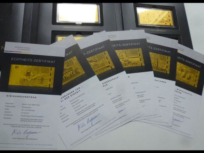 Banknoten: FeinGold 999.9 (Goldbarren) – Neu (gemäss Beschreibung) aus Neuhausen am Rheinfall von GoldboX-8 2