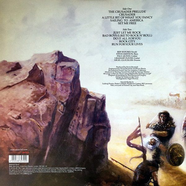 Dischi in vinile: Saxon – Crusader - Remastered, Splatter – Nuovo e nell'imballaggio originale da Brittnau venduto da Zibu 1