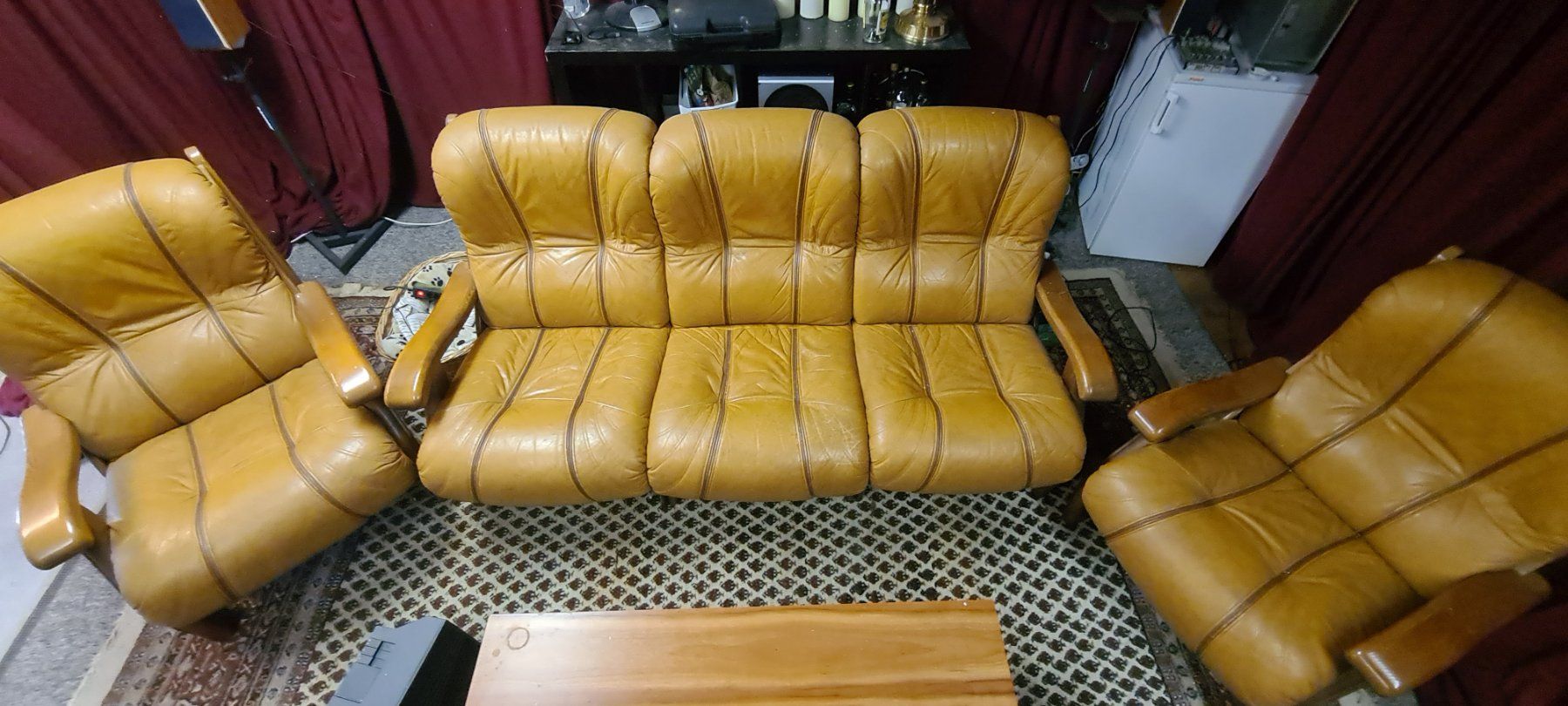 Sofas: Sofa Leder, Ledersofa braun – Gebraucht aus Arni AG von tubi99 1