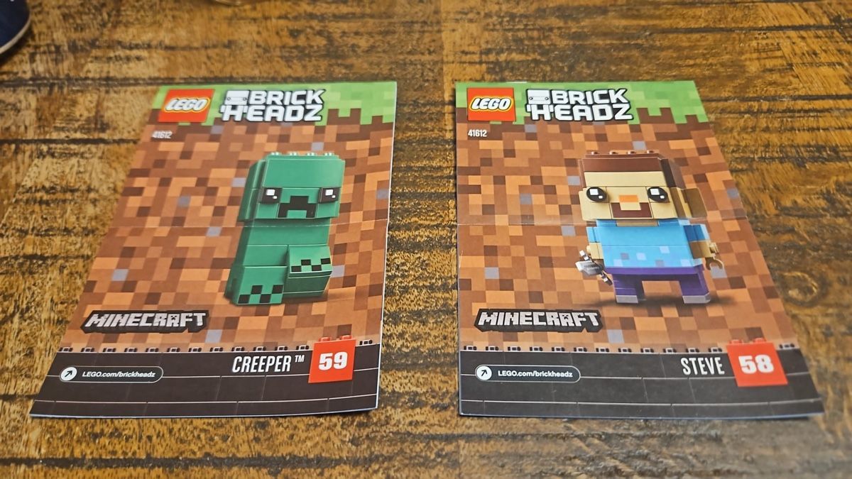 Lego Kit di costruzioni: Lego brick headz minecraft 41612 – Usato da confignon venduto da chachou79