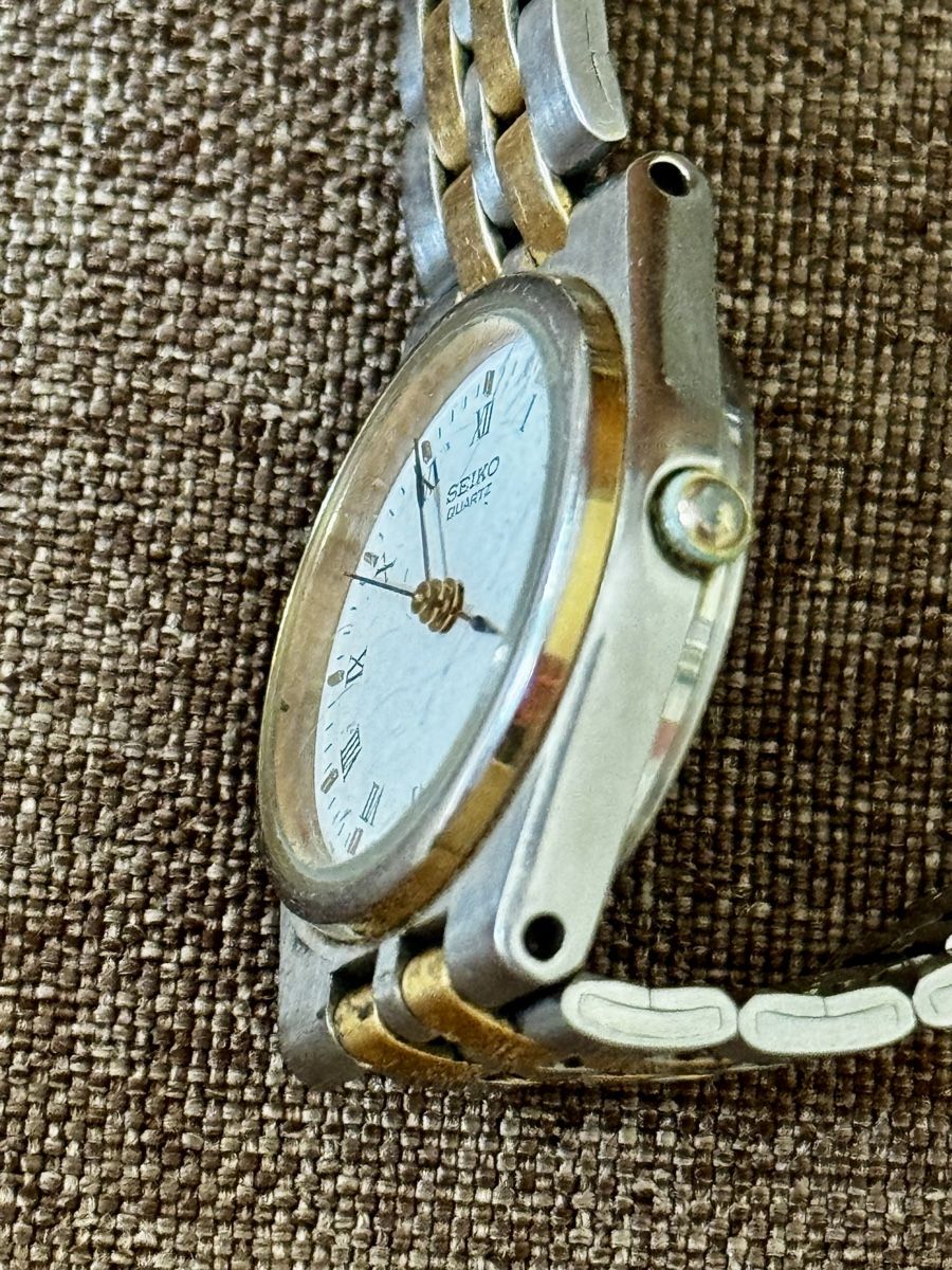 Seiko Orologi: Seiko Damenuhr bicolor Quartz – Usato da Männedorf venduto da Mako21 3