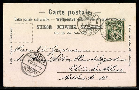 Cartoline postali: AK Aarau, Aeussere Halde – Usato da Berlin venduto da bartko-reher 1