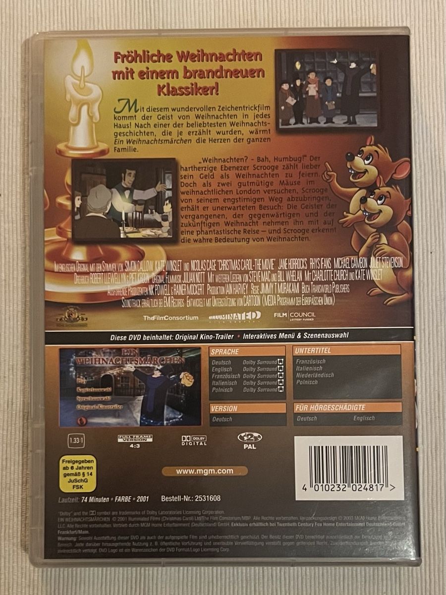 Alle DVDs: Weihnachtsmärchen DVD – Gebraucht aus Rafz von SaintCruz 2