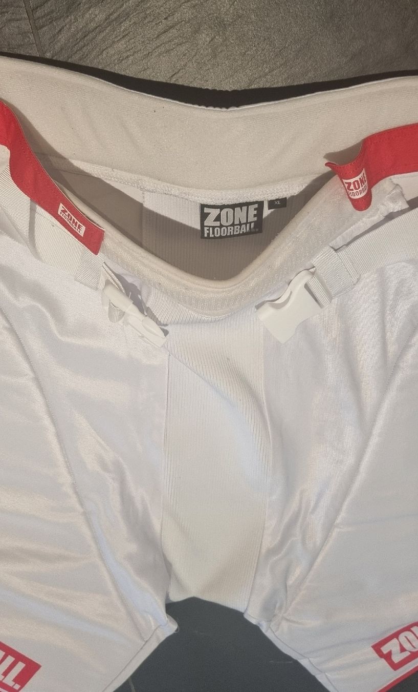 Pantaloni: Zone Goaliehose MONSTER weiss/rot – Nuovo (secondo la descrizione) da Hombrechtikon venduto da Sturz 2