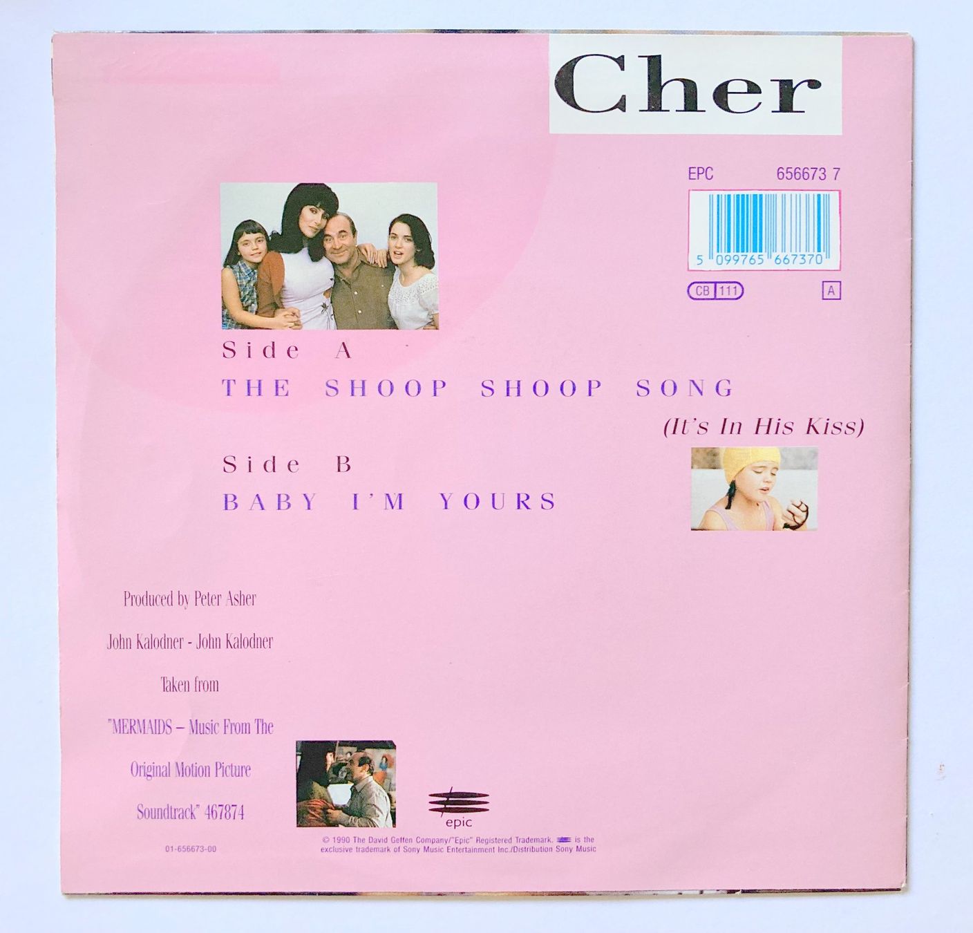 Vinyles: CHER - THE SHOOP SHOOP SONG – D'occasion à Bottens par hotter-than-hell 1