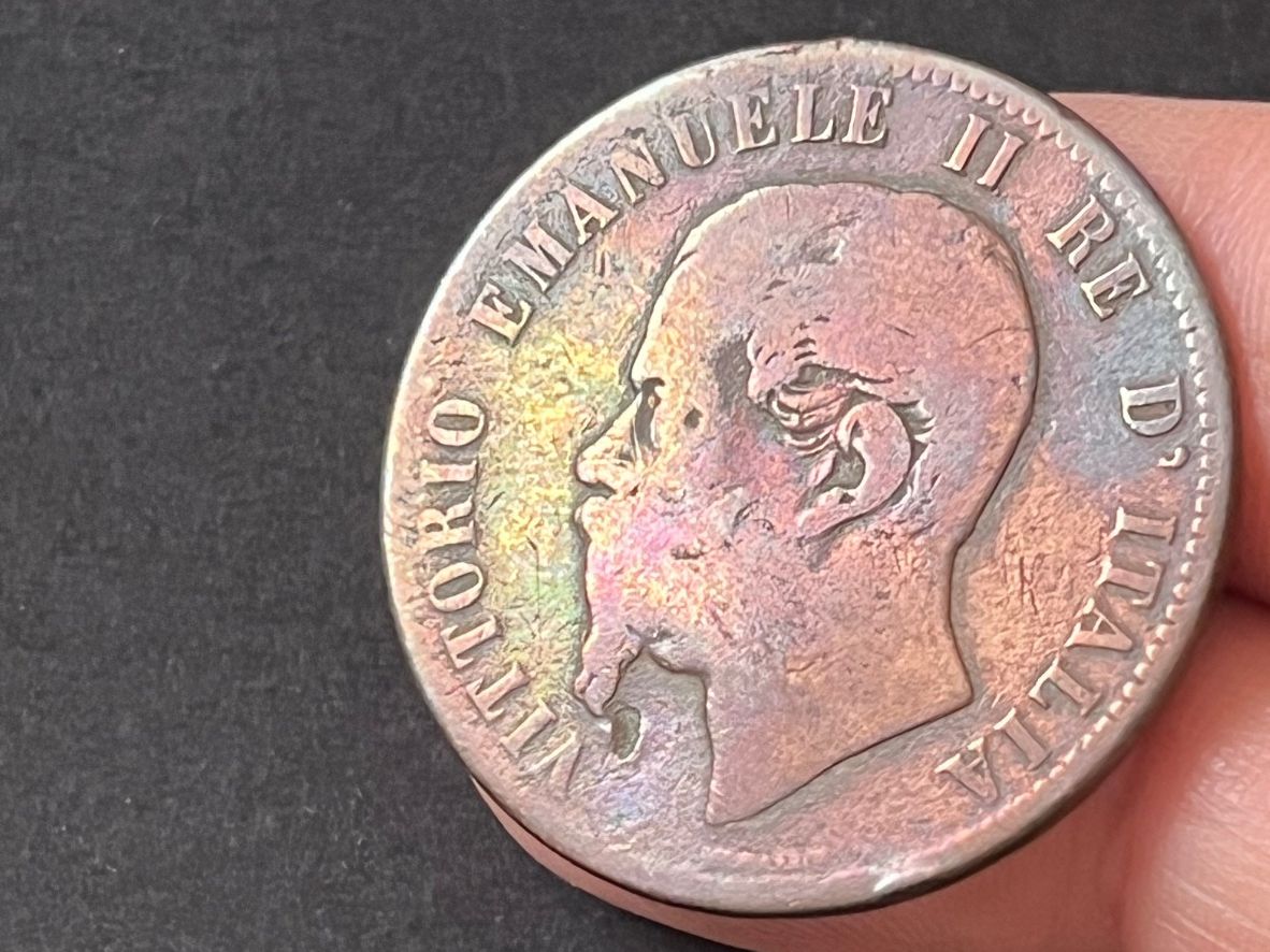 Tutti le monete: 10 Centesimi Vittorio Emanuele II 1863 – Usato da Neuenhof venduto da Mastermind-00