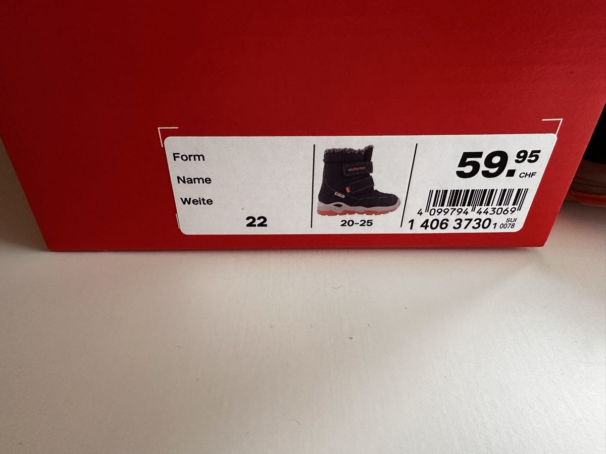 Elefanten Scarpe per ragazzi: Elefanten Winterstiefel Gr. 22 – Usato da Brugg AG venduto da Keks.und.Kruemel 3