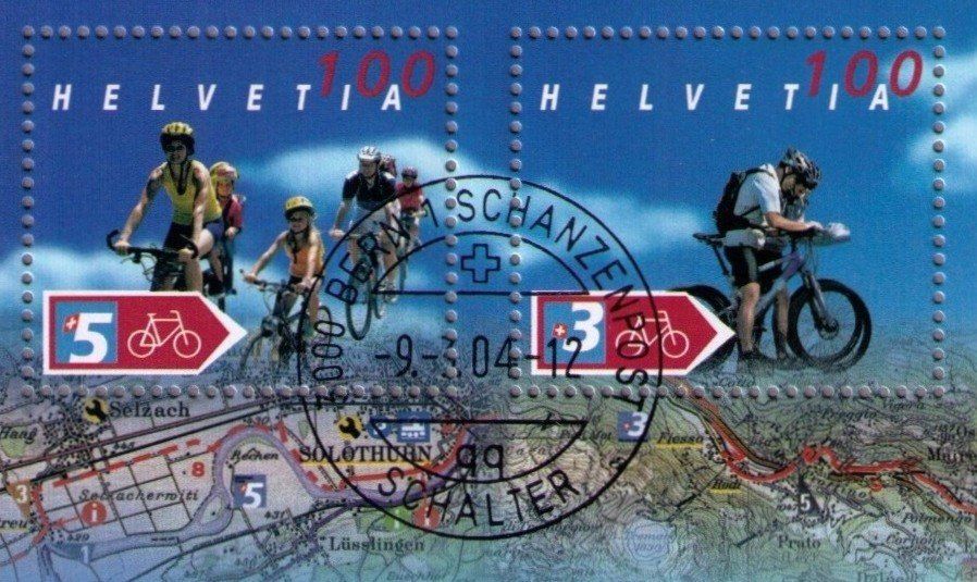 Tutti i francobolli: 2004_1118_VELOLAND SCHWEIZ_BLOCK_9.3.04 ET ! – Usato da Marthalen venduto da Ch_quality 1