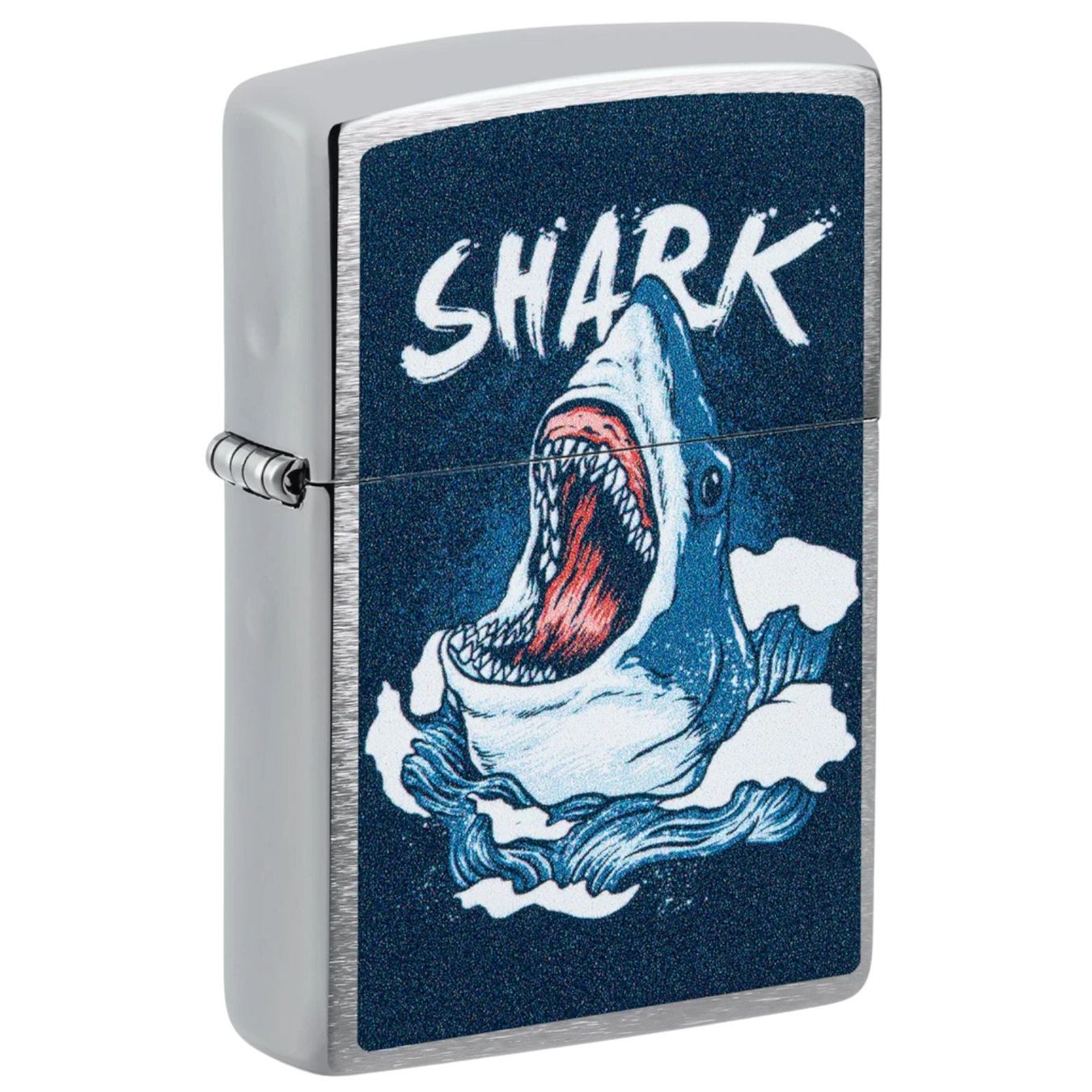 Zippo Accendini: ZIPPO Shark Feuerzeug 60007028 – Nuovo e nell'imballaggio originale da Ennenda venduto da Benzinflamme