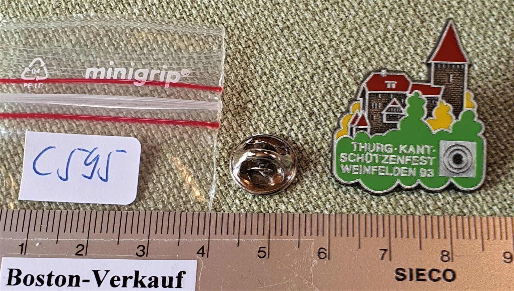 Placchette & Badge: C595 - Pin Thurgauer Schützen Weinfelden – Usato da Reinach BL venduto da Boston-Verkauf 3