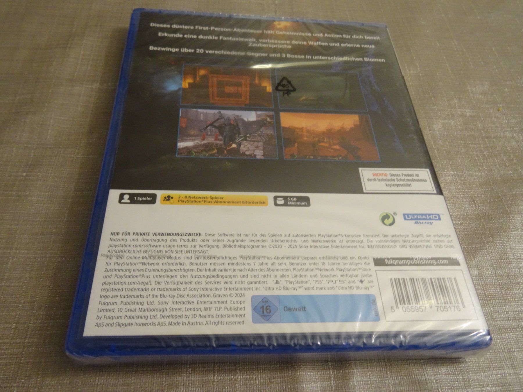 Sony Spiele: Graven PS5 - Neu & OVP – Neu und originalverpackt aus Olten von Disc-Ausverkauf 1