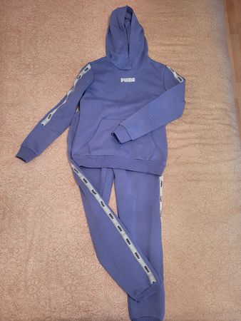Trainer trainingsanzug Puma lila, tg. XS/S, neu! Tuta