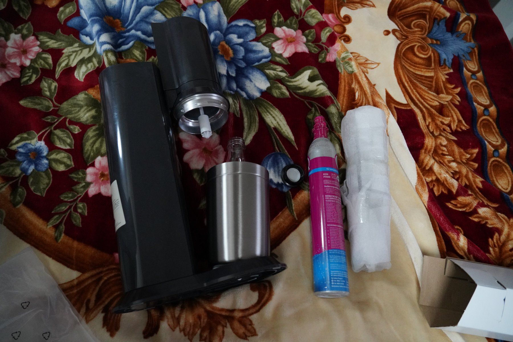 Elettrodomestici da cucina: SodaStream Crystal CQC mit Leonardo 4Gläser – Nuovo e nell'imballaggio originale da Kollbrunn venduto da ktngttaa 6
