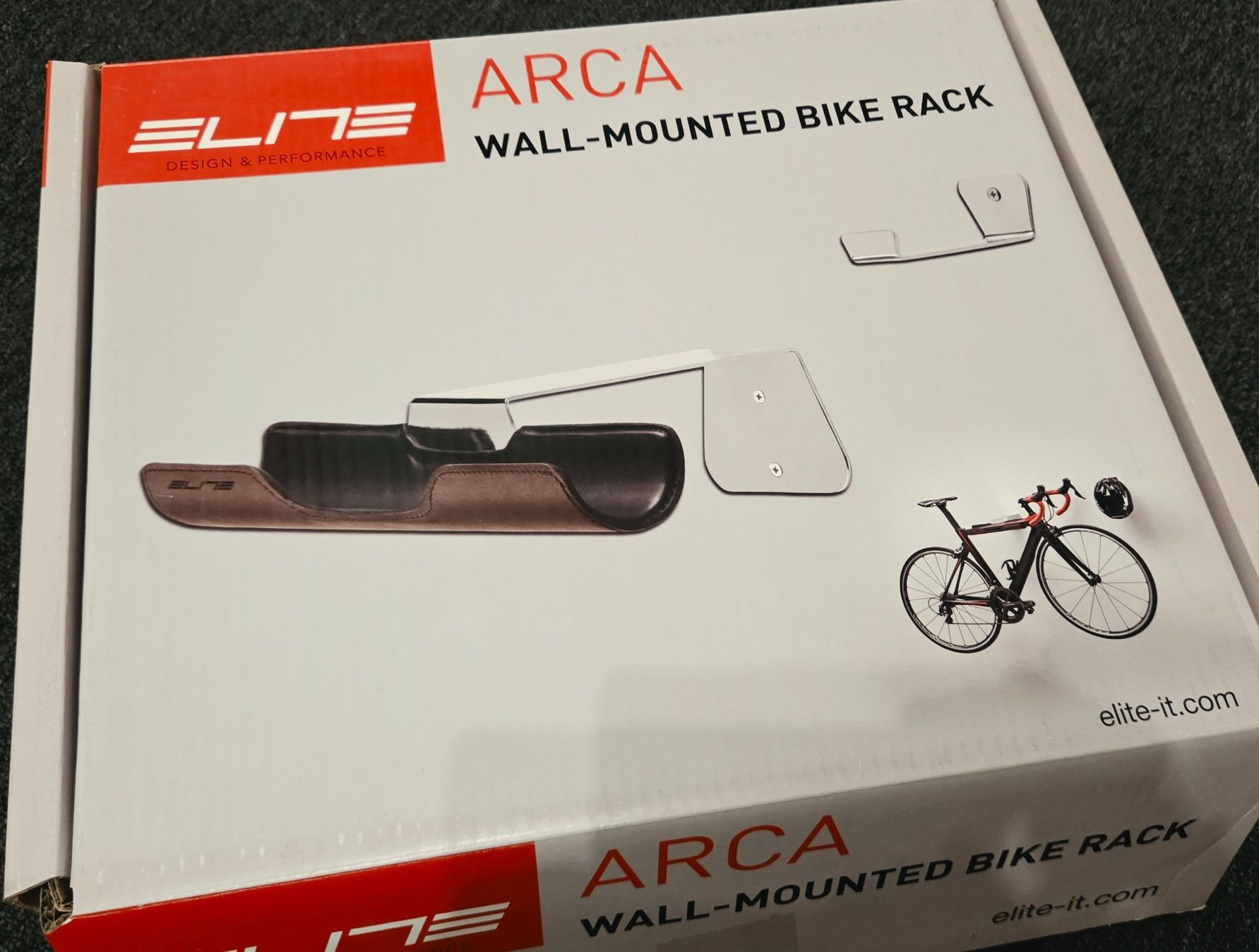 Supporti per biciclette: Fahrrad-Wandhalter "Arca" von ELITE – Nuovo e nell'imballaggio originale da Ittigen venduto da bluesboy_66