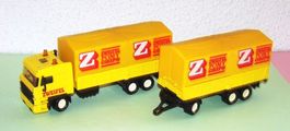 Matchbox SuperKings Road Train Zweifel Chips, CH-SoMo 1989