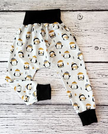 Pumphose mit Pinguin 86/92 NEU