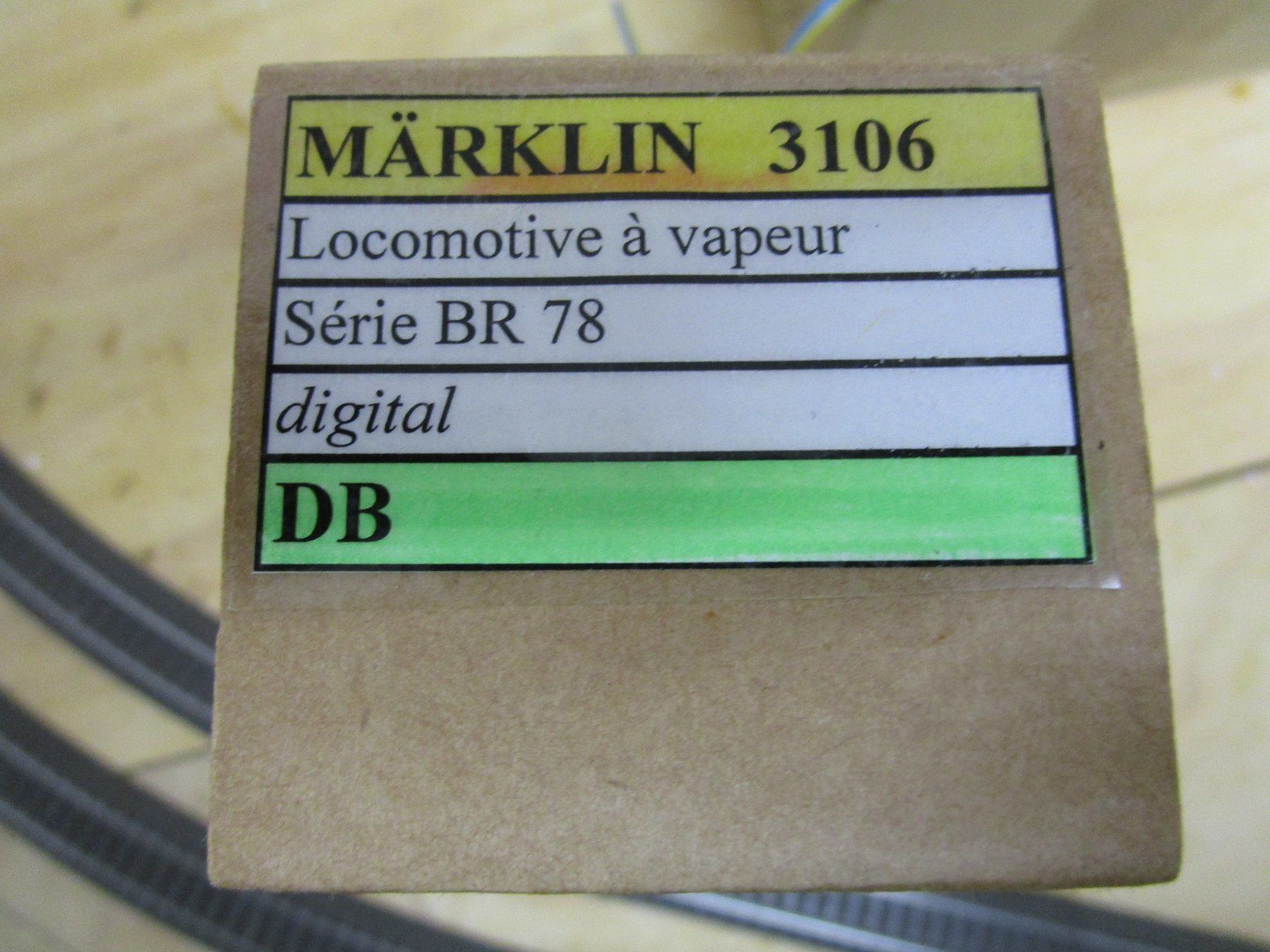 Märklin Modellini di ferrovie: Märklin 3106 DB BR 78 – Usato da Effretikon venduto da dts_yd7x 4