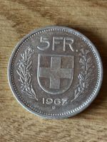 5 Franken Münze silber