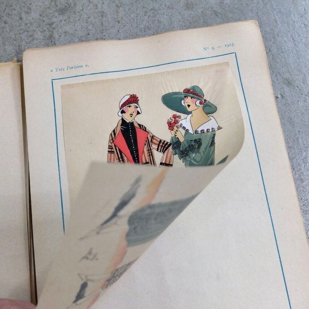 Riviste & Magazine: Modemagazin Très Parisien 1923 – Usato da Basel venduto da Brocki-auf-dem-Wolf 2