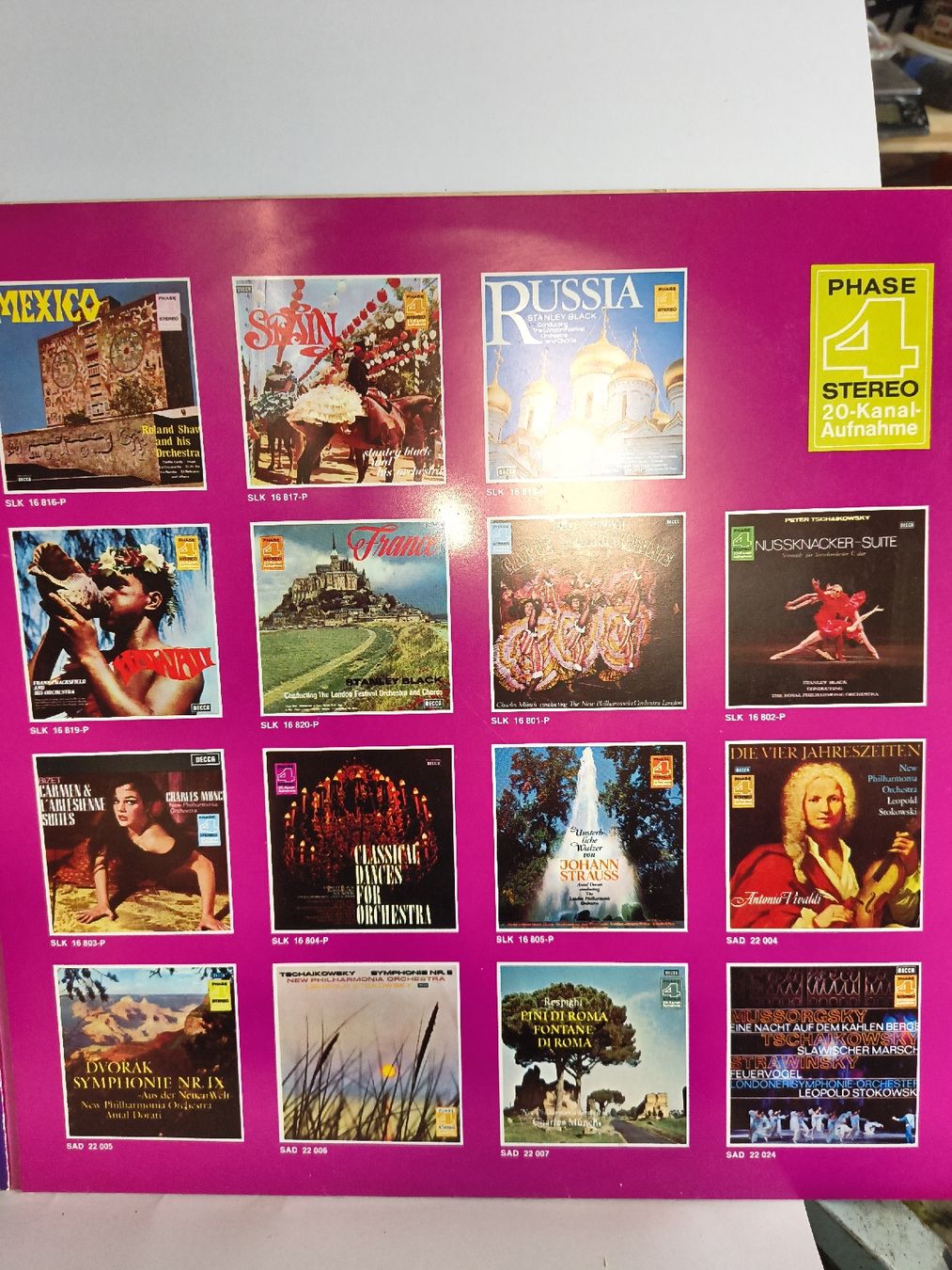 Schallplatten: Stereo a la Carte 2 Schallplatte Phase 4 Decca LP – Gebraucht aus St. Gallen von Bir_Rer 4