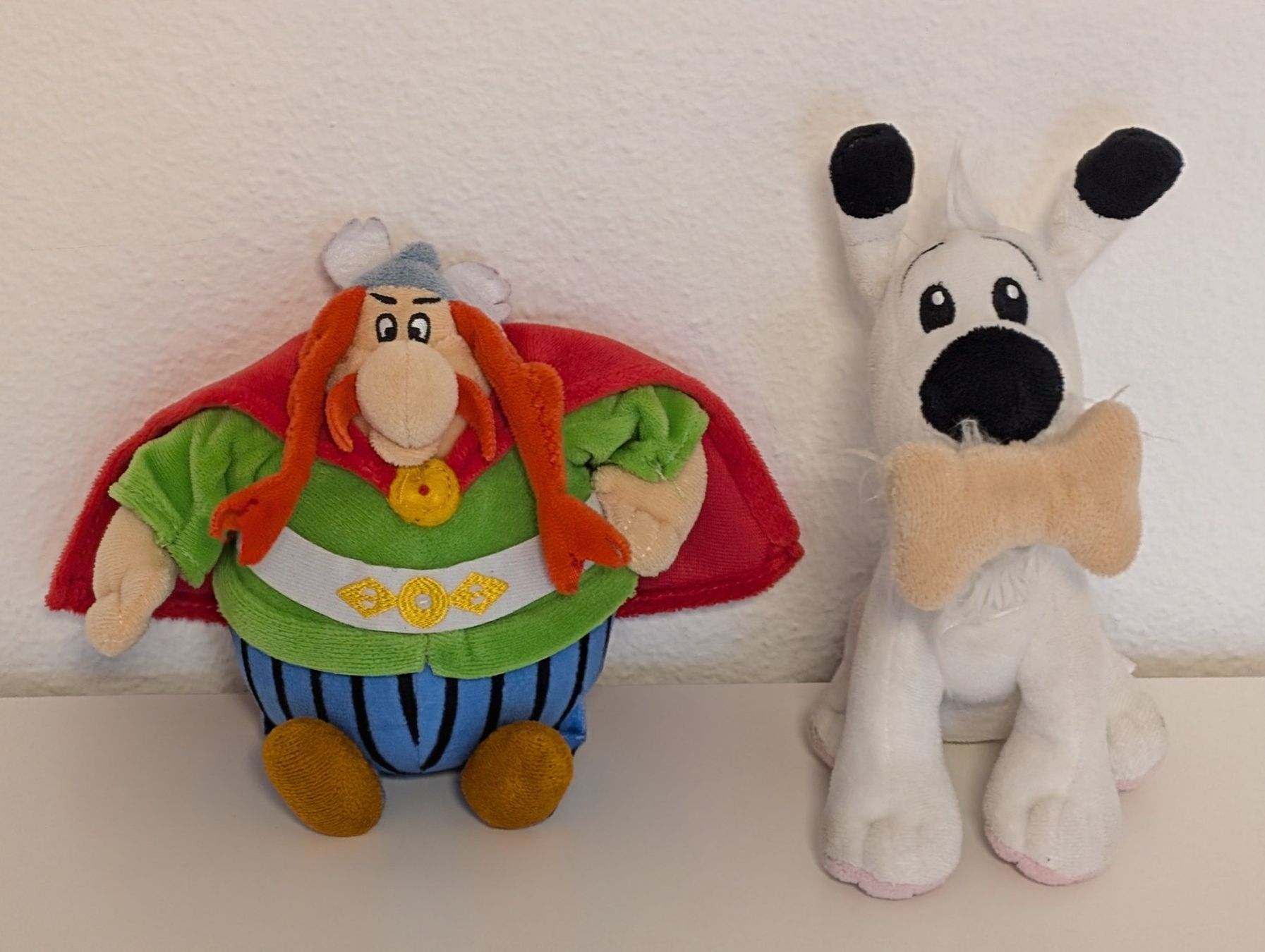 Giocattoli: ASTERIX & OBELIX Stofftier Plüschtier Set – Usato da Zürich venduto da Good_old_days