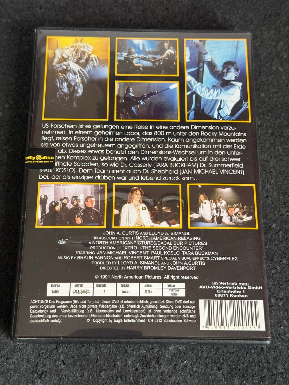 Tous les DVDs: XTRO 2 "The second Encounter" Horror DVD DE – D'occasion à Fribourg par tschjoly 1