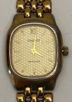 Vintage TISSOT STYLIST Damen Armbanduhr Uhr SWISS goldfarben