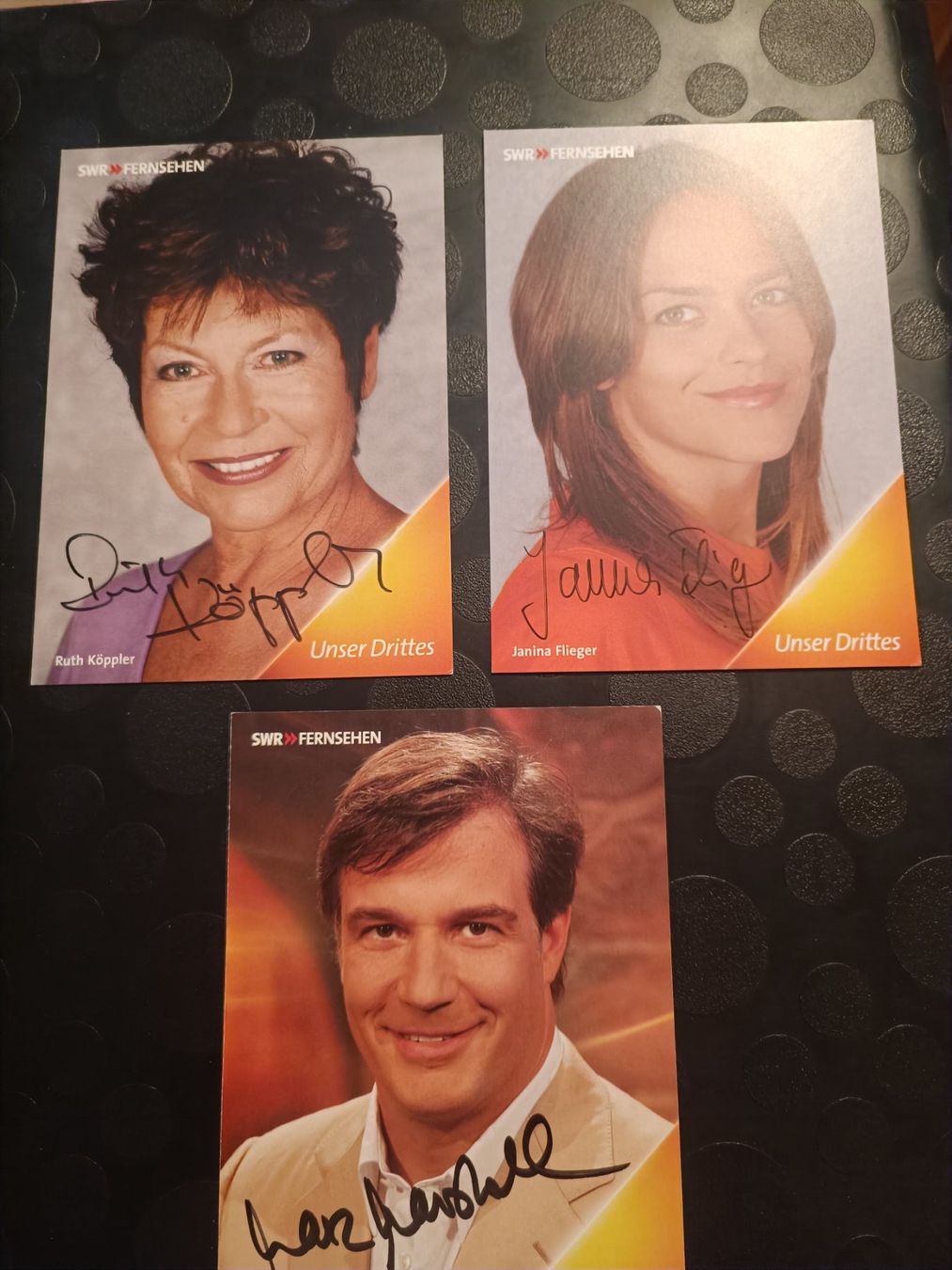 Autographes: "Die Fallers"- 3x handsigniert – D'occasion à Menziken par Artographs