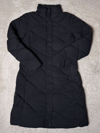 Doudoune longue The North Face noir, taille M