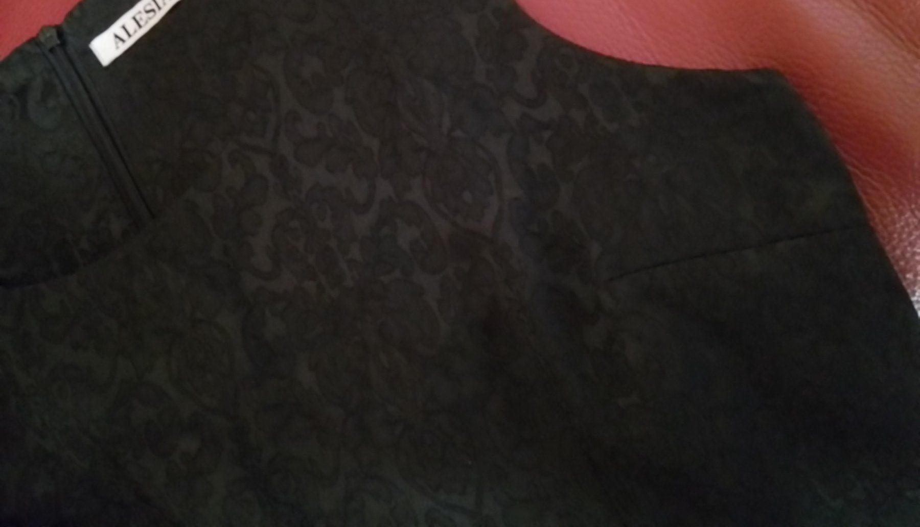 Vestiti: Elegantes, schwarzes Kleid / mit Muster / Gr. M – Nuovo (secondo la descrizione) da Zürich venduto da meinhobby 3