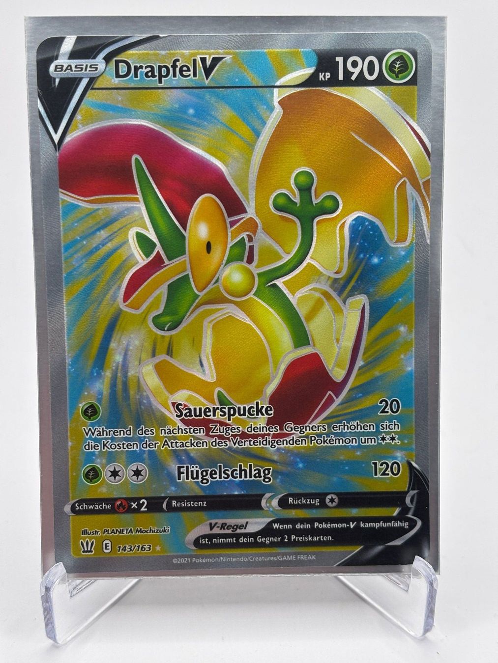 Pokémon Carte collezionabili: Kampfstile - Drapfel V  (BST 143) - DE – Nuovo (secondo la descrizione) da Allschwil venduto da Bullach