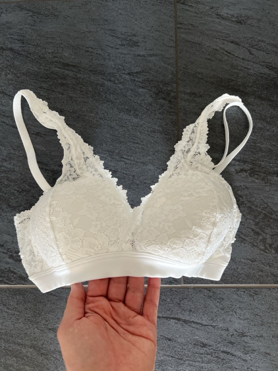 Marie Jo Autres dessous: Bralette BH Marie Jo Soft Studio weiss 75E – Neuf (Voir description) à Birmenstorf AG par 9via9