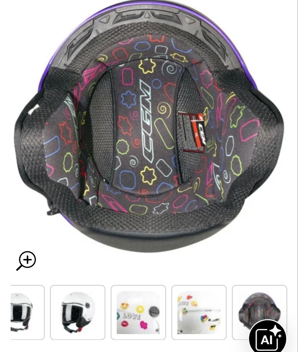 Caschi & visiere: Kinder Motorradhelm Cgm 261A Mini Mono Jethelm Junior – Nuovo e nell'imballaggio originale da Eschlikon TG venduto da jb10 2